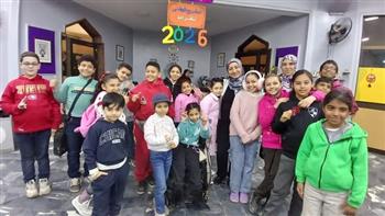 ورشة توعوية تهدف إلى رفع الوعي النفسي والعقلي للأطفال بمكتبة 6 أكتوبر العامة