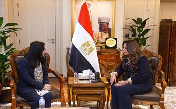 وزيرة التنمية المحلية تبحث مع الممثلة المقيمة لبرنامج الأمم المتحدة الإنمائي ملفات التعاون المشتركة