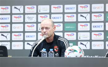 توروب والشناوي يحضران المؤتمر الصحفي لمباراة الأهلي وشبيبة القبائل