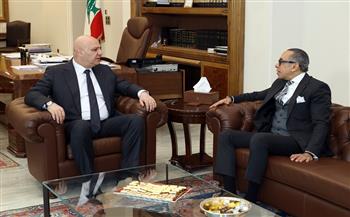 سفير مصر لدى بيروت يؤكد دعم مصر لمؤتمر باريس ورفضها لأي اعتداءات إسرائيلية على لبنان