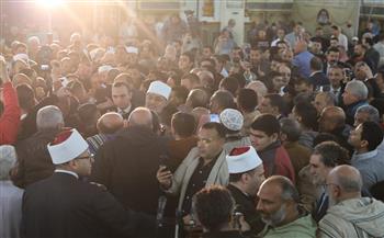 مفتي الجمهورية يؤدي صلاة الجمعة في المنصورة بمناسبة العيد القومي الـ 776 للدقهلية