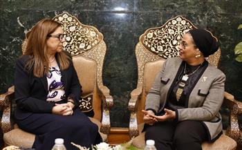 المستشارة أمل عمار تلتقي وزيرة التضامن والأسرة بالمملكة المغربية لبحث تعزيز التعاون المشترك