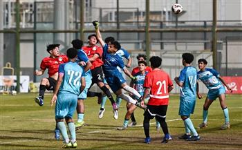 منتخب مصر للناشئين "مواليد 2009 " يختتم معسكره بالفوز علي ليفيلز برباعية 