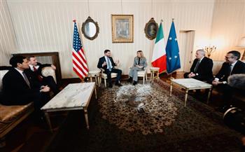 رئيسة وزراء إيطاليا ونائب الرئيس الأمريكي يبحثان التطورات في إيران وفنزويلا