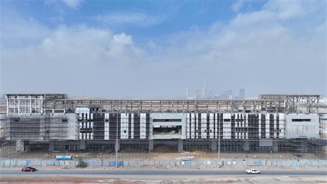 تقدم أعمال المرحلة الثالثة من القطار الكهربائي الخفيف LRT وربطها بالقطار السريع بالعاصمة الإدارية