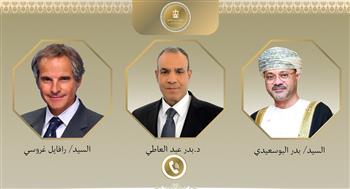 وزير الخارجية يبحث جهود خفض التصعيد فى المنطقة مع نظيره العماني والمدير العام للوكالة الدولية للطاقة الذرية