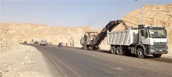 محافظ جنوب سيناء يوجه بتنفيذ أعمال صيانة وإصلاح بمنطقة ملفات أبو زنيمة