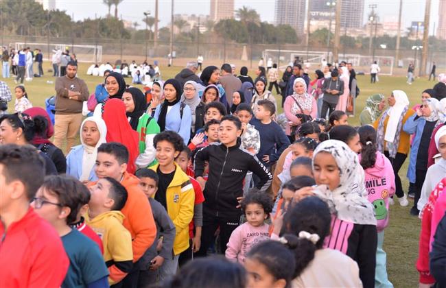 وزارة الشباب والرياضة تنظم يومًا ترفيهياً رياضياً بمركز شباب الجزيرة  