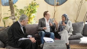 قبل طرحه في رمضان.. أول صور من كواليس «عائلة مصرية جدًا» لـ نهال عنبر ومروة عبد المنعم