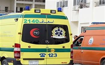 مصرع طفل وإصابة شاب في تصادم دراجتين بخاريتين أعلى كوبري طهطا بسوهاج  