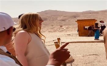 ابنة ترامب في قلب الحضارة الفرعونية.. جولة خاصة لتيفاني في معابد الأقصر