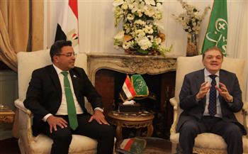 رئيس حزب الوعي يزور حزب الوفد لتقديم التهنئة للدكتور السيد البدوي 