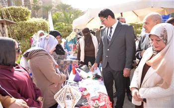 نائب محافظ الدقهلية يفتتح معرض "الأسر المنتجة" بمناسبة العيد القومي بمشاركة 50 عارضا وعارضة