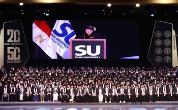 جامعة سيناء تحتفل بتخريج دفعة جديدة من الطلاب ومرور 20 عاما على تأسيسها