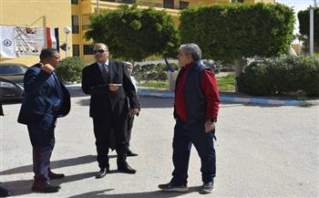 رئيس جامعة العريش يتابع استعدادات المدن الجامعية لاستقبال الطلاب