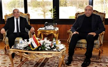 وزير الطيران المدني يبحث مع مدير عام المنظمة العربية للطيران المدني آفاق التعاون المشترك