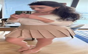 ياسمين صبري تشارك متابعيها بصورة جديدة عقب رحلتها في دبي لاستئناف تصوير مسلسلها