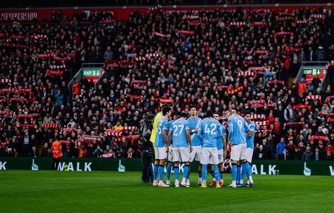 الدوري الإنجليزي.. ربع ساعة بدون أهداف بين ليفربول ومانشستر سيتي