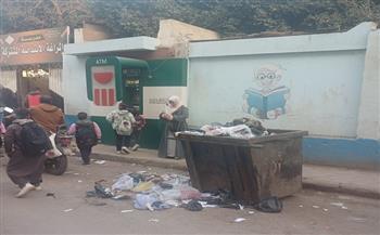 مدارس المراغة بسوهاج تستقبل طلابها بأكوام القمامة استعدادًا للفصل الدراسي الثاني