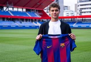 حمزة عبد الكريم خارج قائمة برشلونة أتليتك ضد بارباسترو