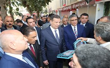 وزير الزراعة ومحافظو مطروح والقاهرة والجيزة يتفقدون النسخة السادسة لمهرجان القاهرة الدولي للتمور 