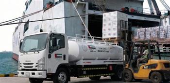 «أم الإمارات الإنسانية».. سفينة إغاثية جديدة لدعم الأشقاء في غزة