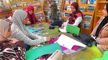 ثقافة الفيوم تنظم ورشة فنية لصناعة فوانيس وزينة رمضان بالفوم الملون