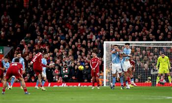 ترتيب الدوري الإنجليزي بعد الفوز الماراثوني لمانشستر سيتي على ليفربول