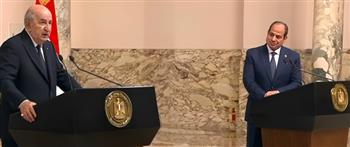 الرئيس السيسي يرحب بتصريحات "تبون" عن مصر: تعكس عمق الروابط التاريخية