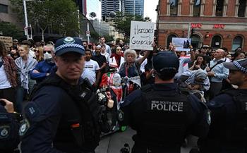 الآلاف يتظاهرون في أنحاء أستراليا احتجاجًا على زيارة الرئيس الإسرائيلي