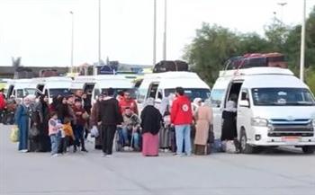 معبر رفح يستقبل دفعة جديدة من الفلسطينيين العائدين إلى قطاع غزة