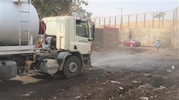 محافظ الجيزة: رفع 1200 طن مخلفات هدم من محيط المنطقة الأثرية بالهرم 