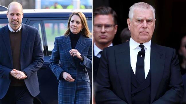 بعد فضائح تورط الأمير أندرو..  أول تعليق من ويليام وكيت على قضية إبستين