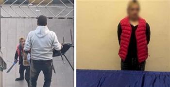 ضبط شخص هدد العاملين بحملة إزالة إشغالات بالسلاح الأبيض في بولاق الدكرور