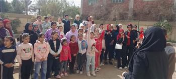 لقاءات توعوية وأمسيات وأنشطة للأطفال في قافلة قصور الثقافة بقرية الحسينية بدمياط 