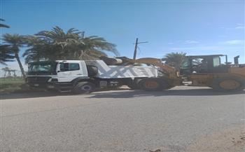 جهود الوحدة المحلية لمركز ومدينة بني سويف في ملفات النظافة ومواجهة التعديات وتحسين مستوى الخدمات المقدمة 