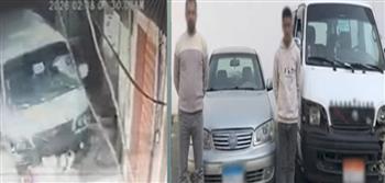 ضبط قائد ميكروباص صدم طفلين خلال مشاجرة مرورية بأسيوط