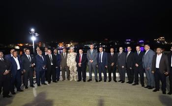 محافظ أسوان يشهد فعاليات الندوة التثقيفية للمفكر الإستراتيجى الدكتور سمير فرج بمقر نادي القضاة