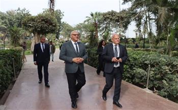  محافظ القليوبية يصطحب سفير السويد في جولة بحدائق ومتاحف القناطر الخيرية للترويج لمعالمها السياحية