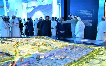 الرئيس السيسي ونظيره الإماراتي يجريان جولة في جامعة محمد بن زايد للذكاء الاصطناعي