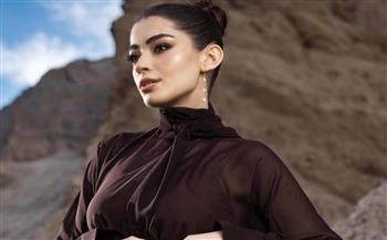 ليلى زاهر وجلسة تصوير بين الجبال