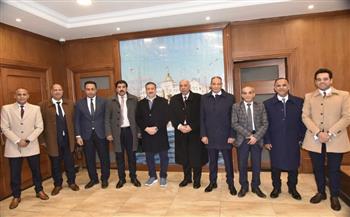 محافظ بورسعيد يلتقي مجلس إدارة نقابة المحامين ببورسعيد لبحث عدد من الموضوعات المشتركة