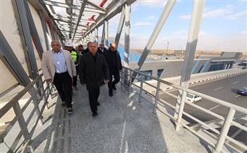 وزير النقل يتابع التشطيبات النهائية للمرحلة الثانية لمشروع الأتوبيس الترددي