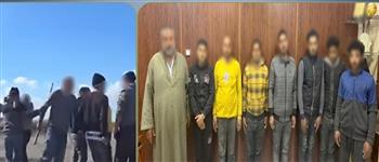 ضبط طرفي مشاجرة بأسلحة بيضاء وبندقية خرطوش بكفر الشيخ