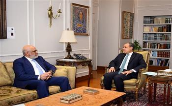 وزير الخارجية يستقبل المدير التنفيذي لمجموعة الدول العربية في البنك الدولي