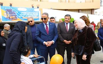 "صناع الخير" تسلم كراسي متحركة وأطراف صناعية لعدد من ذوي الاحتياجات الخاصة بالجيزة 