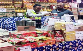 محافظ أسوان يتابع جهود فرع الهيئة القومية لسلامة الغذاء للمرور على معارض "أهلاً رمضان"