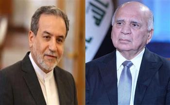 وزير خارجية العراق يؤكد هاتفيا لنظيره الإيراني ضرورة وقف الحرب وتهدئة الأوضاع بالمنطقة