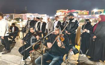 ثقافة الفيوم تواصل ليالي رمضان بميدان السواقي بالفيوم 