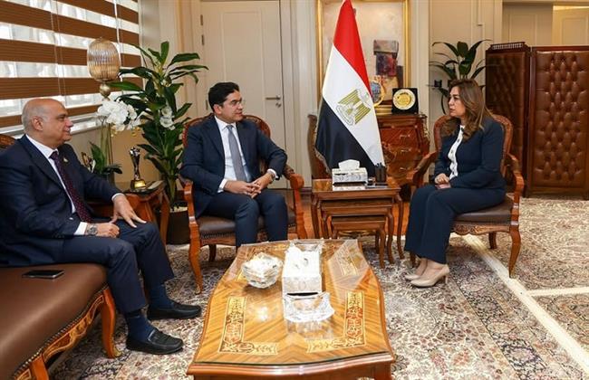 منال عوض تلتقي عضو لجنة الشئون الدستورية والتشريعية ووكيل لجنة الإدارة المحلية بالنواب